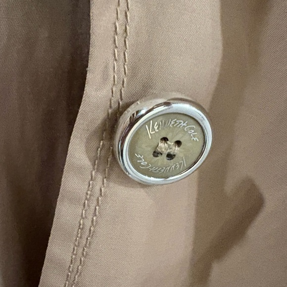 Kenneth Cole Reaction Tan Trench Coat - Picture 6 of 6